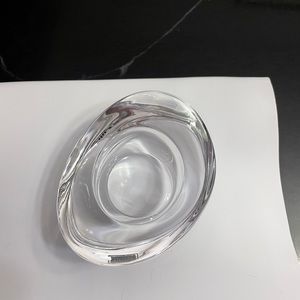 Nambe crystal Twist candle holder